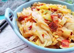 Illustration of how to make stir-fried cabbage 16