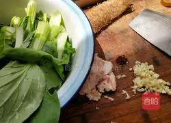 Illustration of how to make vinegar and garlic rapeseed 1