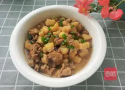 Potato stewed chicken legs Illustration of how to do it 9