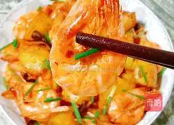 Spicy potato shrimp recipe 17