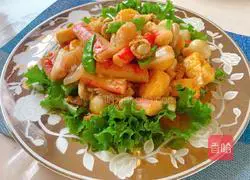 Illustration of how to make Bazhen Tofu 13