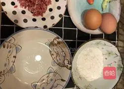 Illustration of how to cook beef with thick eggs 1