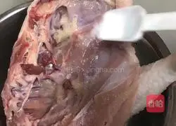 Steamed chicken with medicinal diet Illustration of how to do it 1