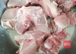 Illustration of braised pork ribs 1