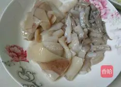 Illustration of how to make fried squid with pepper 2