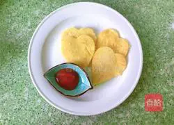 Illustration of how to make carrot and shrimp cakes 3