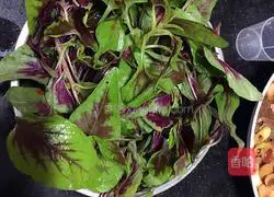 Illustration of how to make fried pork liver and blood-skinned vegetables 1 