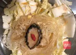 Illustration of how to make minced abalone and steamed vermicelli 5