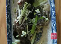 Illustration of how to make steamed grouper 5