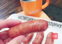  12+ illustrations of how to make crispy sausage for babies 12