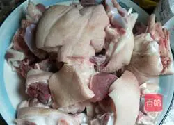 Illustration of Braised Pork Knuckles 1