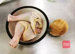 Illustration of how to cook chicken nuggets with potatoes 1