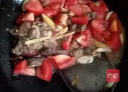 Illustration of how to make beef brisket stewed with tomatoes 3