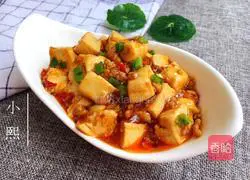 Illustration of making fish-flavored tender tofu 12