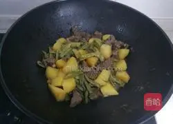 Illustration of Beef Stew with Potatoes and Beans 14