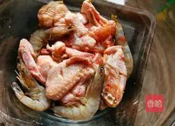 Three-juice stew Illustration of how to make a pot 1