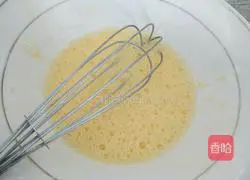 Illustration of how to make meat floss and egg custard 4