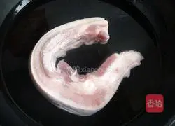 Illustration of how to make braised pork 1