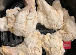 Illustration of how to make crispy fried chicken 2