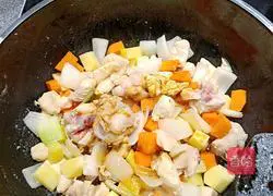 Illustration of how to make curry chicken nuggets 6