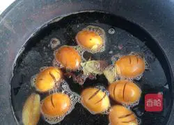 Illustration of homemade braised eggs 7