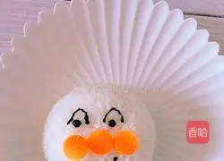 Illustration of how to make rice balls Superman 9