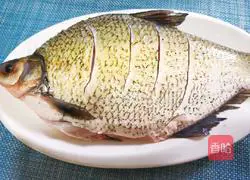 Illustration of how to make steamed bream 2