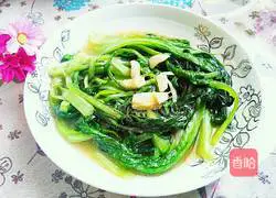 Illustration of how to make garlic cabbage 12