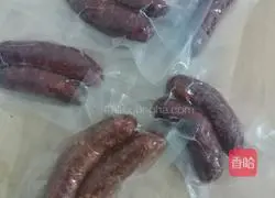 Illustration of making homemade sausage 6