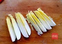 Minced Pork Illustration of how to make steamed baby cabbage 1