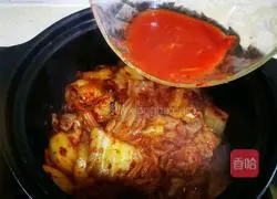 Korean spicy cabbage soup recipe 7