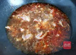 Illustration of how to make spicy boiled pork slices 7