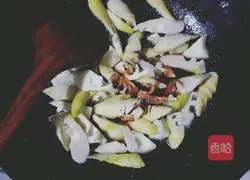 Illustration of braised bamboo shoots in oil 6