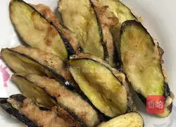 Illustration of how to make tomato-flavored eggplant clips 6