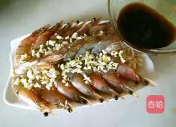 Illustration of how to make garlic vermicelli with open side shrimps 14