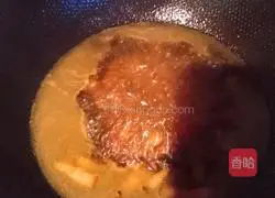 Illustration of braised pork rice 4