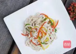 Illustration of how to make fried shredded chicken 16