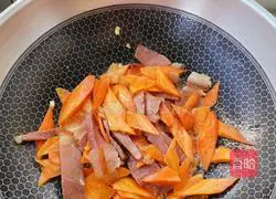 Illustration of how to make fried asparagus with bacon 5