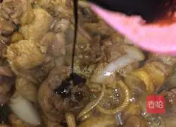 Illustration of braised local chicken 7