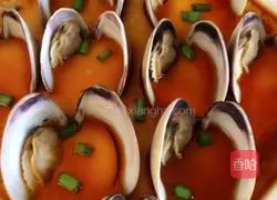 Illustration of how to make steamed clam eggs 6