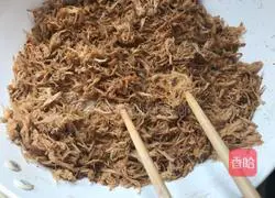 Illustration of homemade meat floss 14