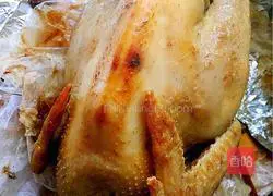 Illustration of how to make salt-baked chicken 7