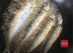 Illustration of dry-roasted light fish 3