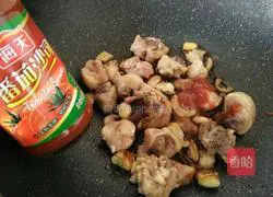 Braised chestnut chicken nuggets recipe 9