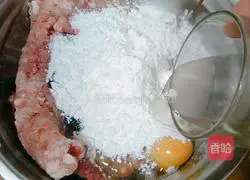 Braised lion Illustration of how to make the head 8