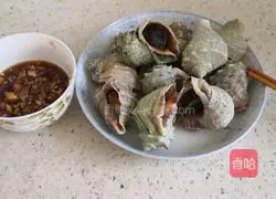 Illustration of how to make ginger conch 7