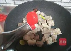 Braised mutton Illustration of how to do it 5