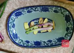 Illustration of how to make steamed seabass 1