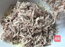 Illustration of homemade meat floss 12