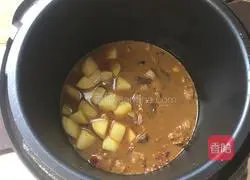 Illustration of Potato Beef Stew 10